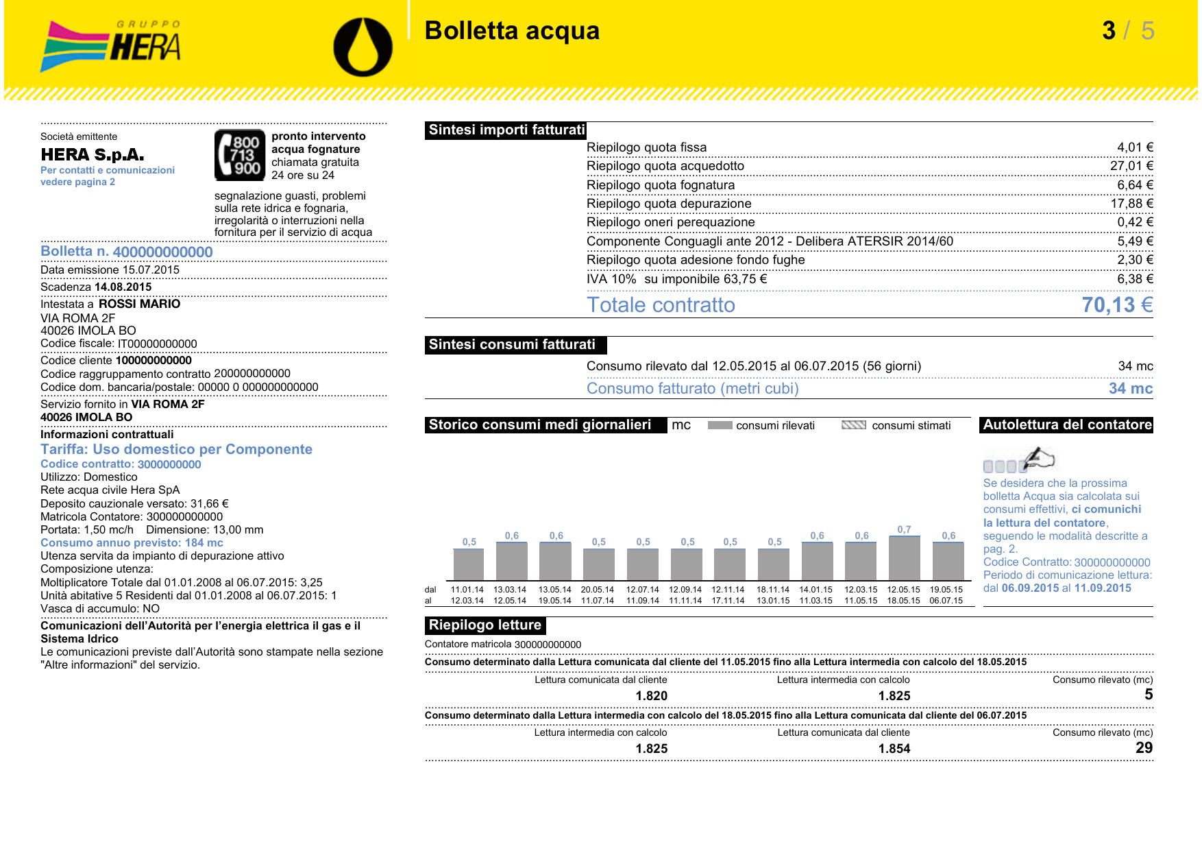 Nuova Bolletta Hera Guida Alla Lettura